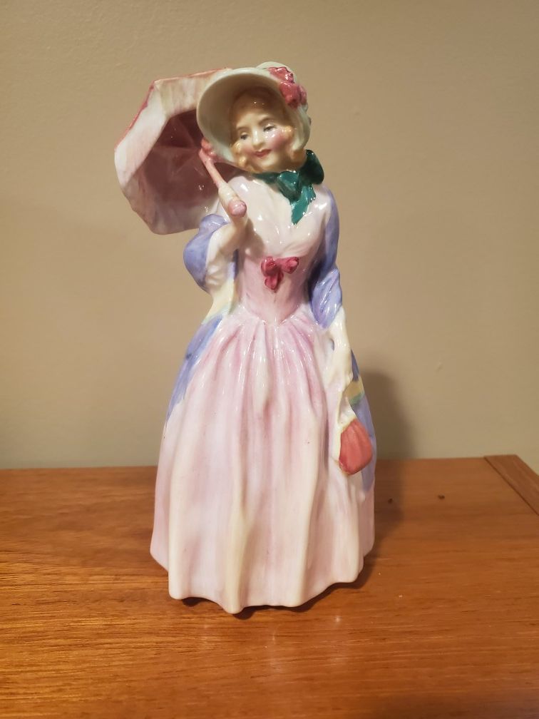 Royal Doulton Miss Demure in tact figurine