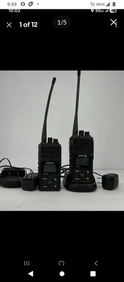 Samcom fpcn30a uhf radios 400-470 mhz