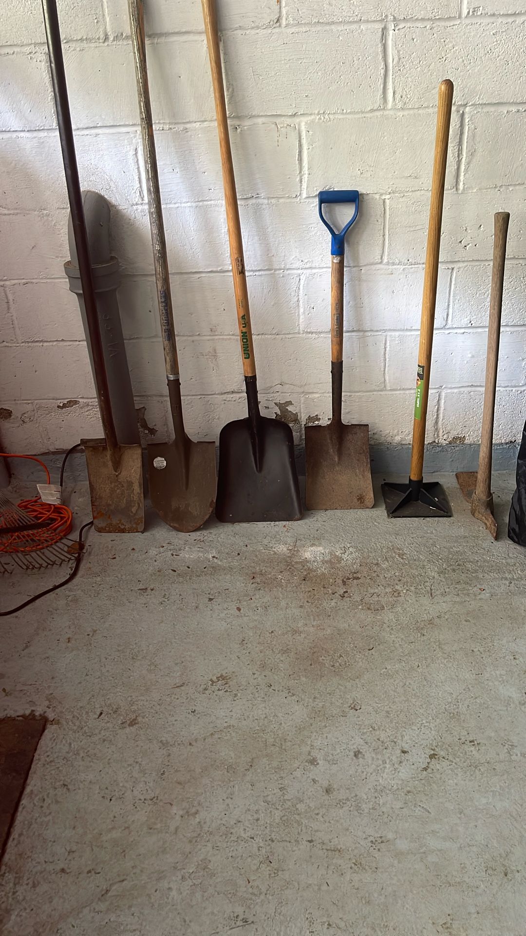 Shovels Of All Sizes