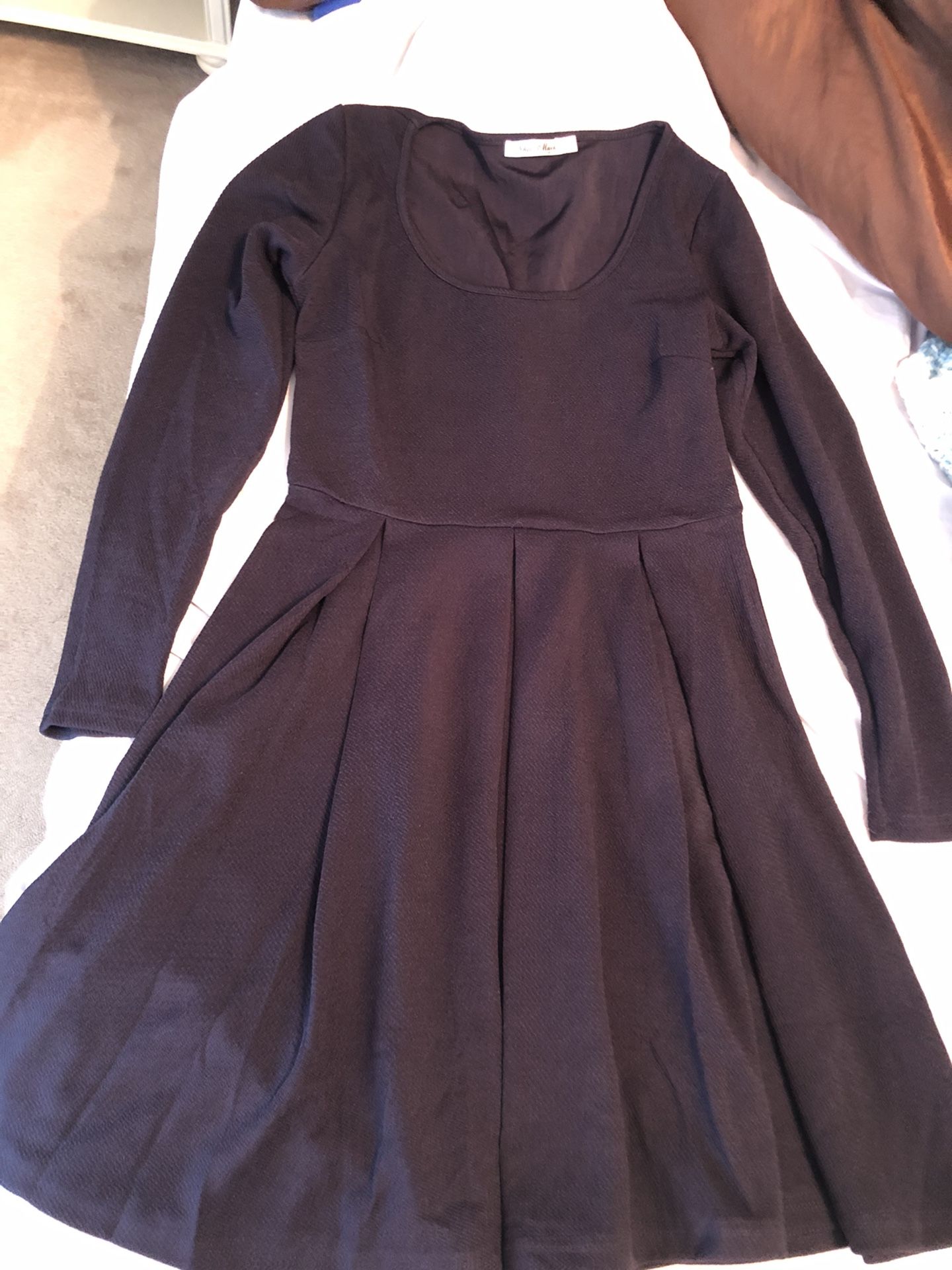 White Mark Navy Dress Size M