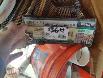 Miscellaneous Nails Galvanized Tens Half Box 16 And Eights