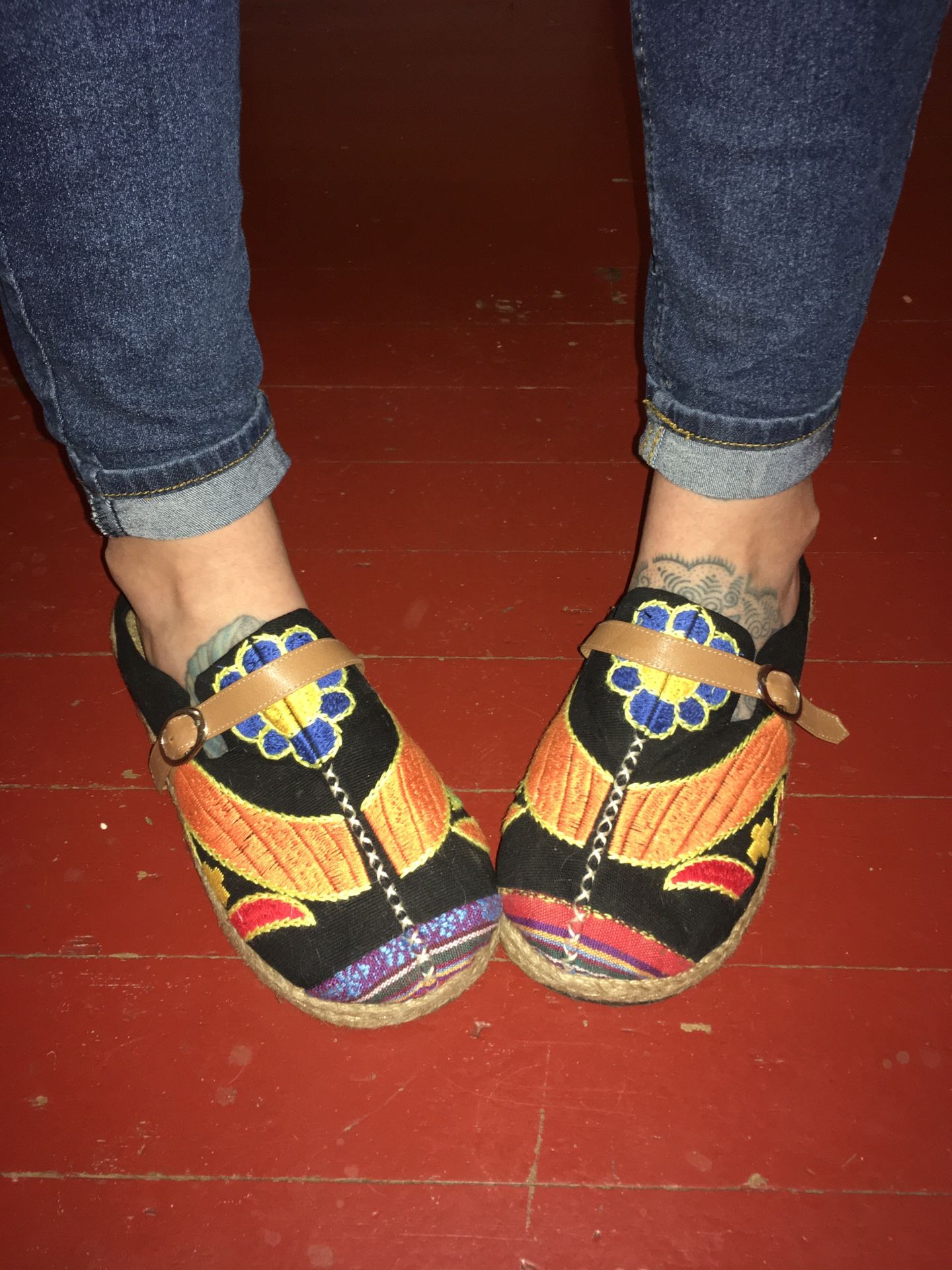 Woven Slip-On Espadrille Sandals size 10