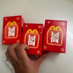 McDonald's Tiny Tan Toys - Box 10, 8 & 14