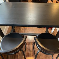Tall IKEA Table And Chairs 
