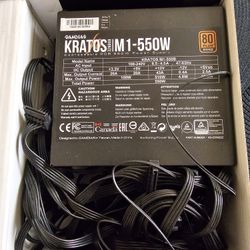 Kratos 550W 80PLUS PC Power Supply (Broken)