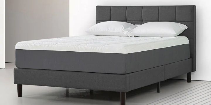 Blackstone Matress on Zinus Platform Bed Frame