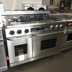 Dacor 48” Stainless Steel Dual Fuel Gas Range Stove 