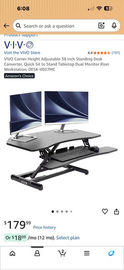 VIVO Standing Desk Converter