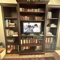 Beautiful 3 Piece Bookcase With Shelves 