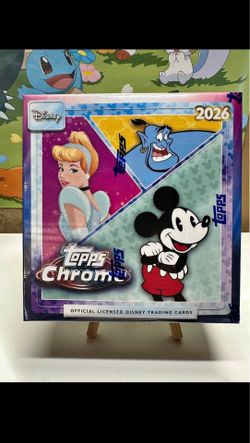 2026 Topps Chrome Disney Mega Box