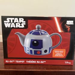Disney Star Wars R2-D2 Ceramic Teapot Underground Toys Lucasfilms Lid New