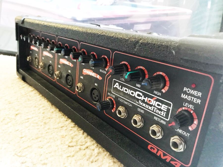 SoundTech Audio Choice QM4 Portable PA System