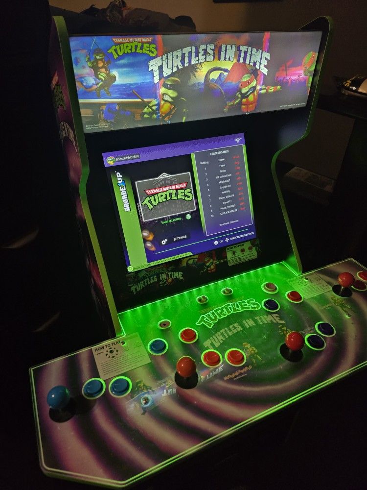 Arcade1Up Teenage Mutant Ninja Turtles Arcade Machine