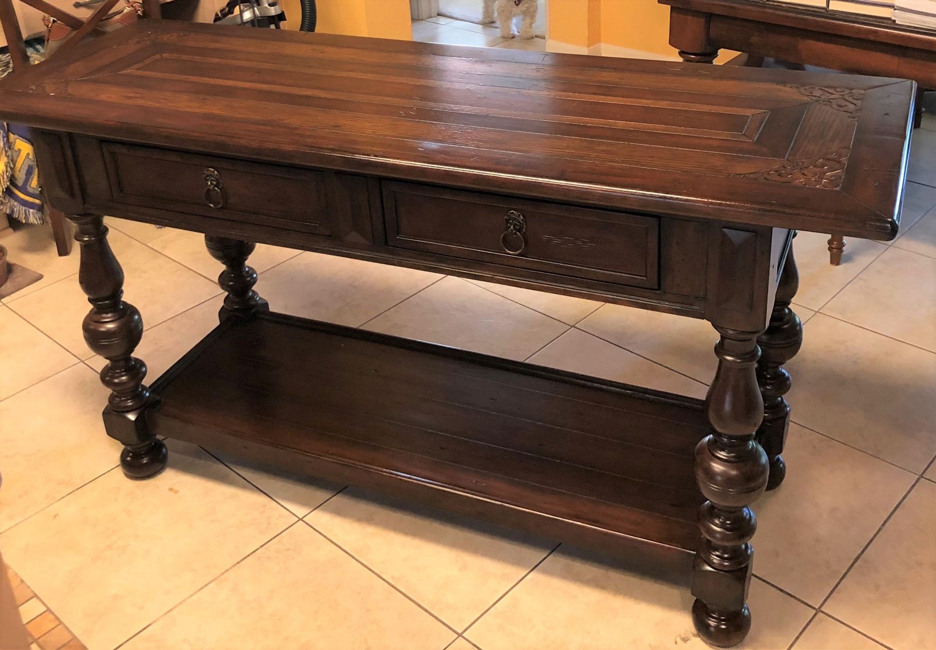 Havertys Wood Console Table EXCELLENT CONDITION!