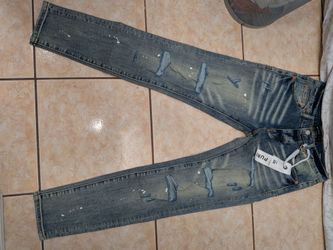 Purple jeans size 28