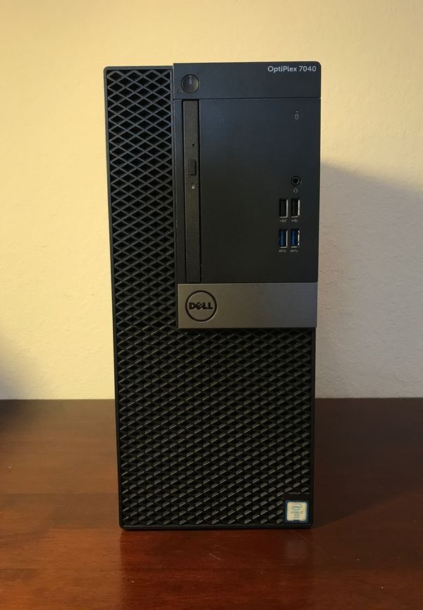 Super Fast Dell Computer 7040 i7 16GB RAM 240GB SSD GPU gaming