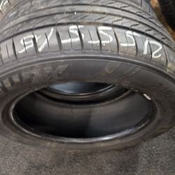 2 Tires 215.55.16 Sentury 99 % Tread Dot 2524