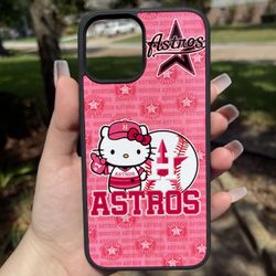 Hello kitty Astros Phone Case/ iPhone 12 Pro Max