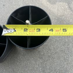 Black Plastic Chair Or Couch Feet