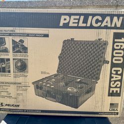 New Pelican 1600 Case