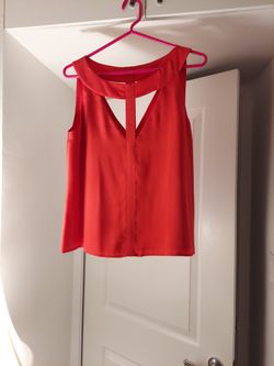 Brand New BCBG Gorgeous Red Blouse.