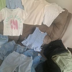 SUMMER WARDROBE for your little girl! 20 Tops, 20 Shorts, 4 Skorts, Pants Outfit, 2 Sun Dresses 