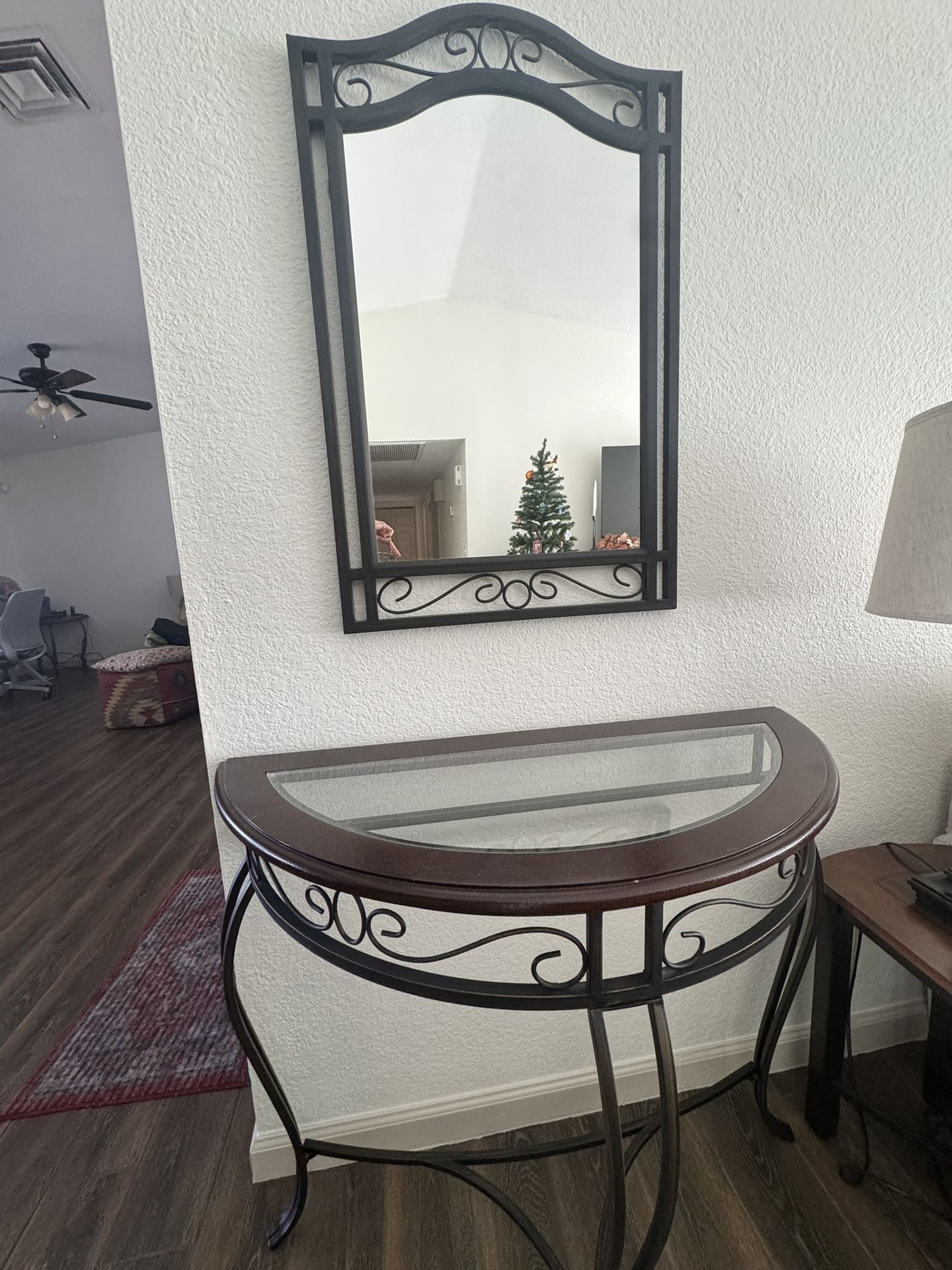 Mirror And Entry Table