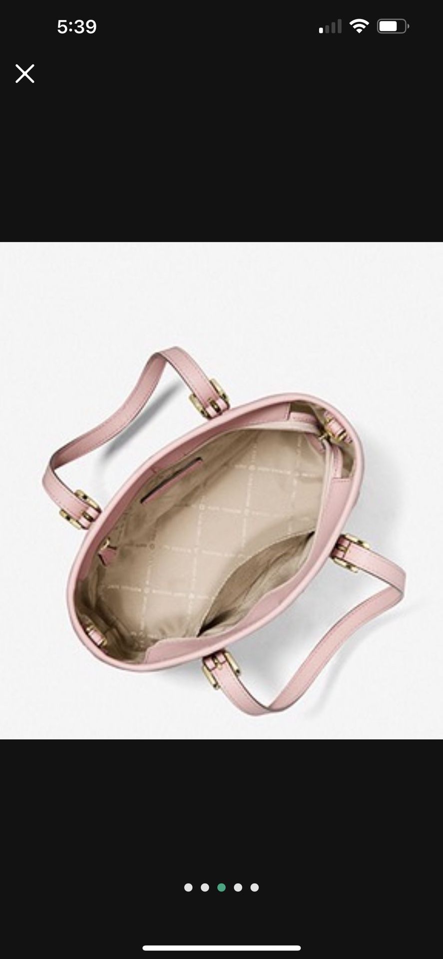 Michael Kors Jet Set Travel Extra-Small Tote Bag