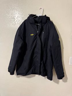 Wantdo Waterproof Outdoor Winter Insulated Black Onyx Jacket Multi Pocket Size 2XL