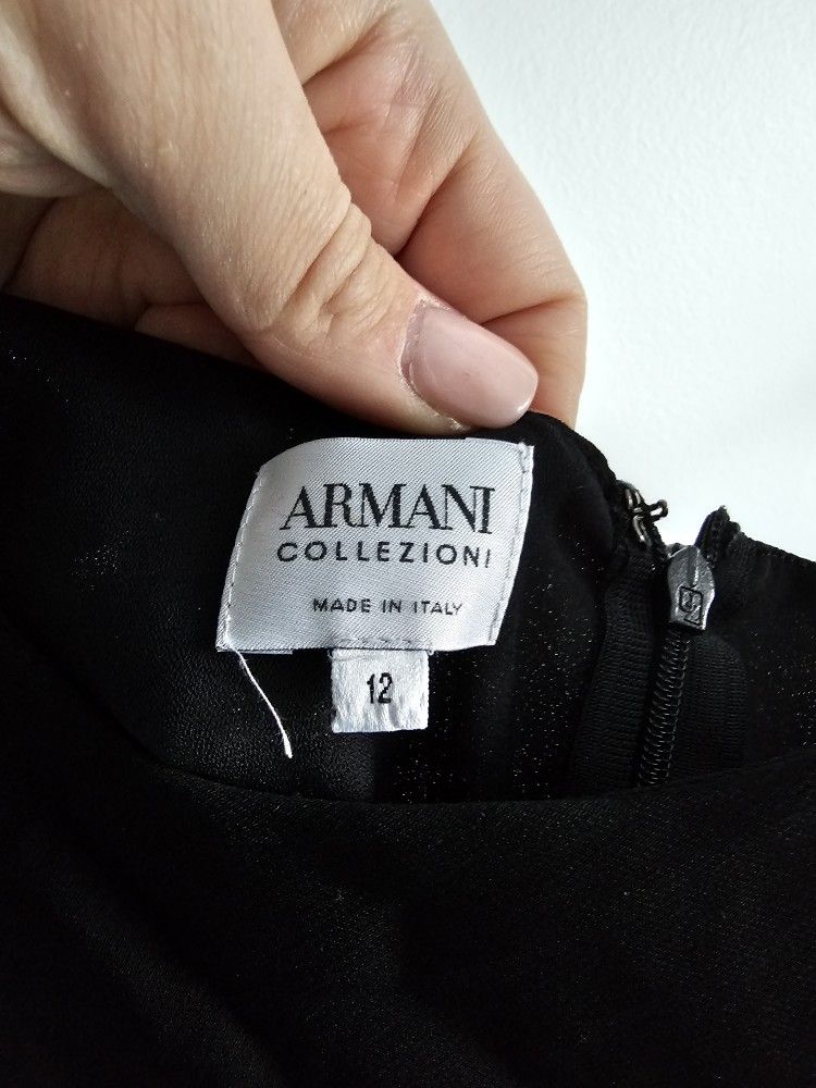 Black Dress ARMANI Size 12