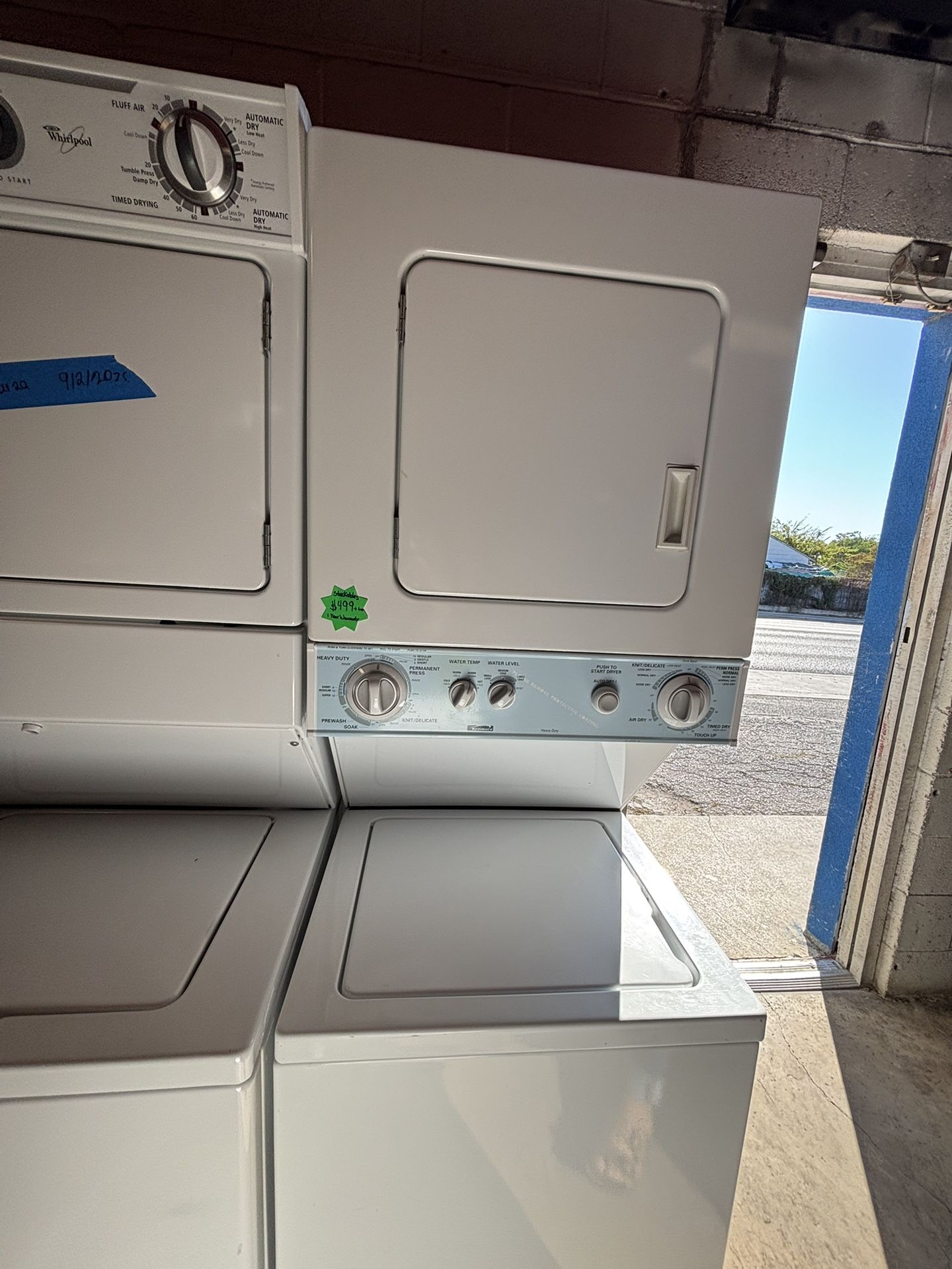 Whirlpool stackable for sale