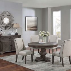 Round Dining Set 5 Piece Brand New 