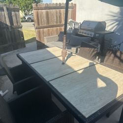 hampton bay patio furniture Dining table 