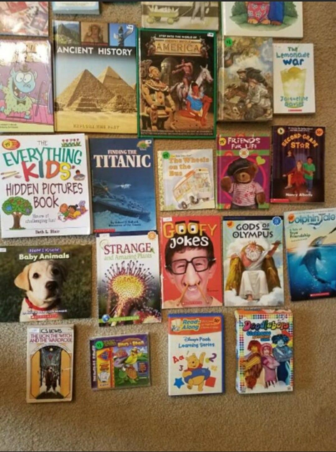 Children's Books - you choose - see description for prices (lot 2). Listed price in order from Highest to lowest