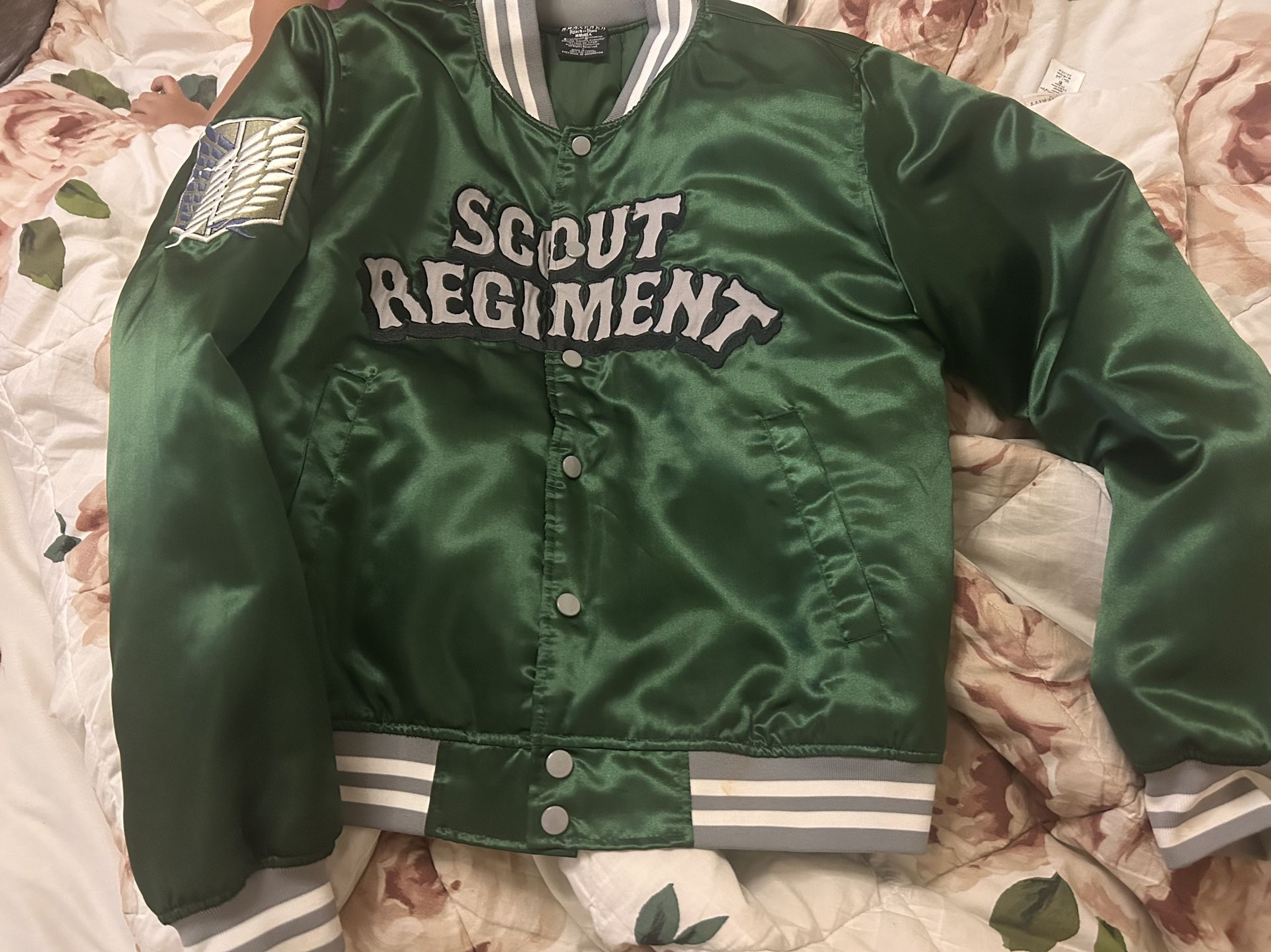 Attack on titan Scout Regiment bomber jacket