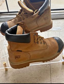 Timberland pro steel toe work boots