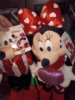 Mickey and Minnie 20inch tall