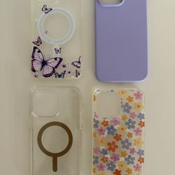 Set Of 4 - iPhone 14 Pro Max Cases