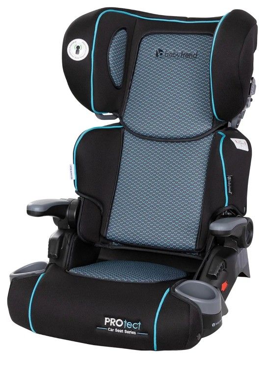 Baby Trend Protect 2-in-1 Folding Booster Car Seat, Aqua Tech