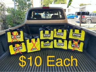 RYOBI Bags / Bolsas **$10 Each**