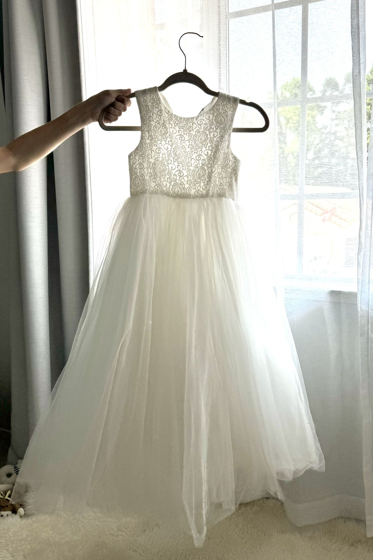 Girls Flower Girl Dress 