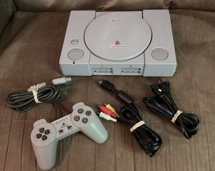 PlayStation 1 For Sale Great Condition . Retro