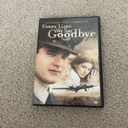 Every Time We Say Goodbye (DVD, 2006)