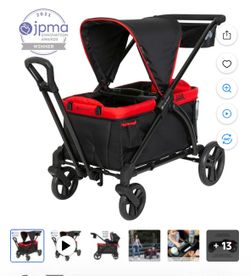 Trend Tour 2-in-1 Stroller Wagon - Mars Red