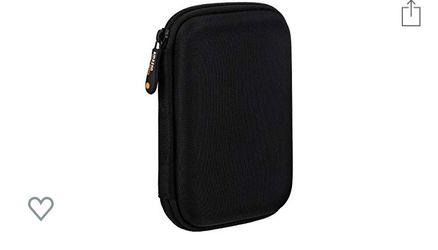 New Amazonbasics External Hard Drive Zippered Case