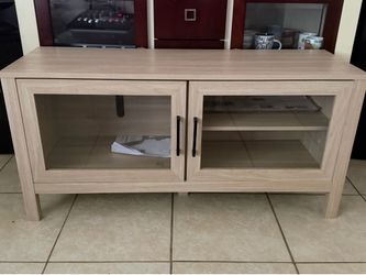 Wooden TV stand