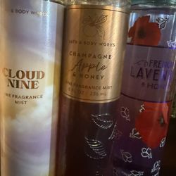 Bath And Body Works Mists / Sprays 