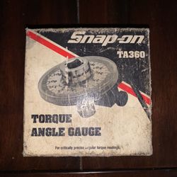 Snap-on Torque Angle Gauge 
