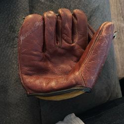 Couper Weeks Limited Edition Leather Baseball Glove
