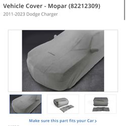 Dodge Charger Car Cover MOPAR